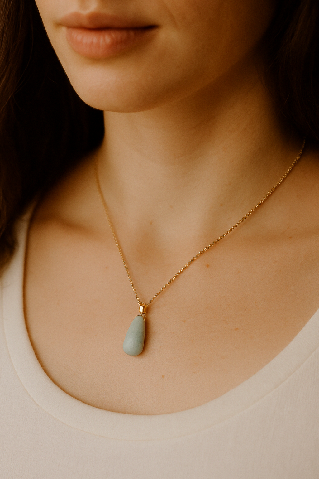 UNIQUE STONES Amazonite with a certificate