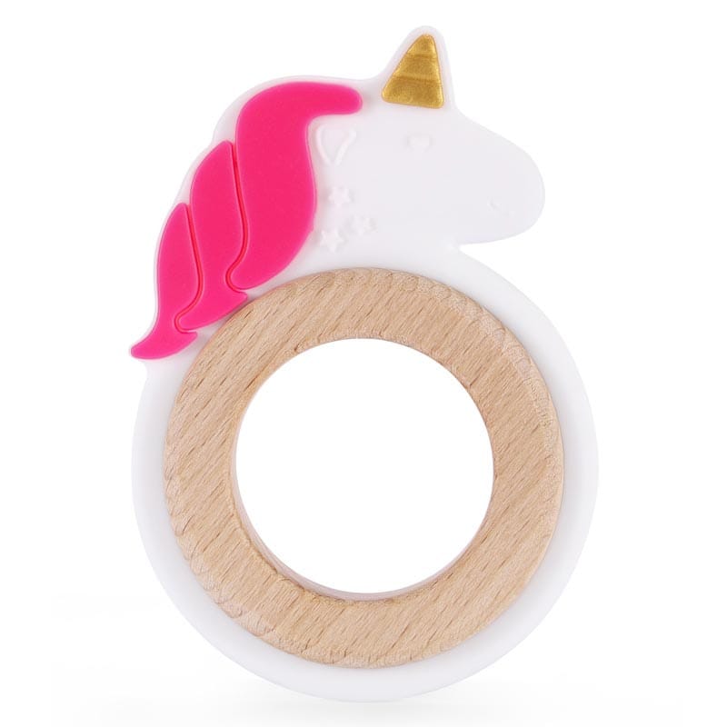 Silicone Wood Teether