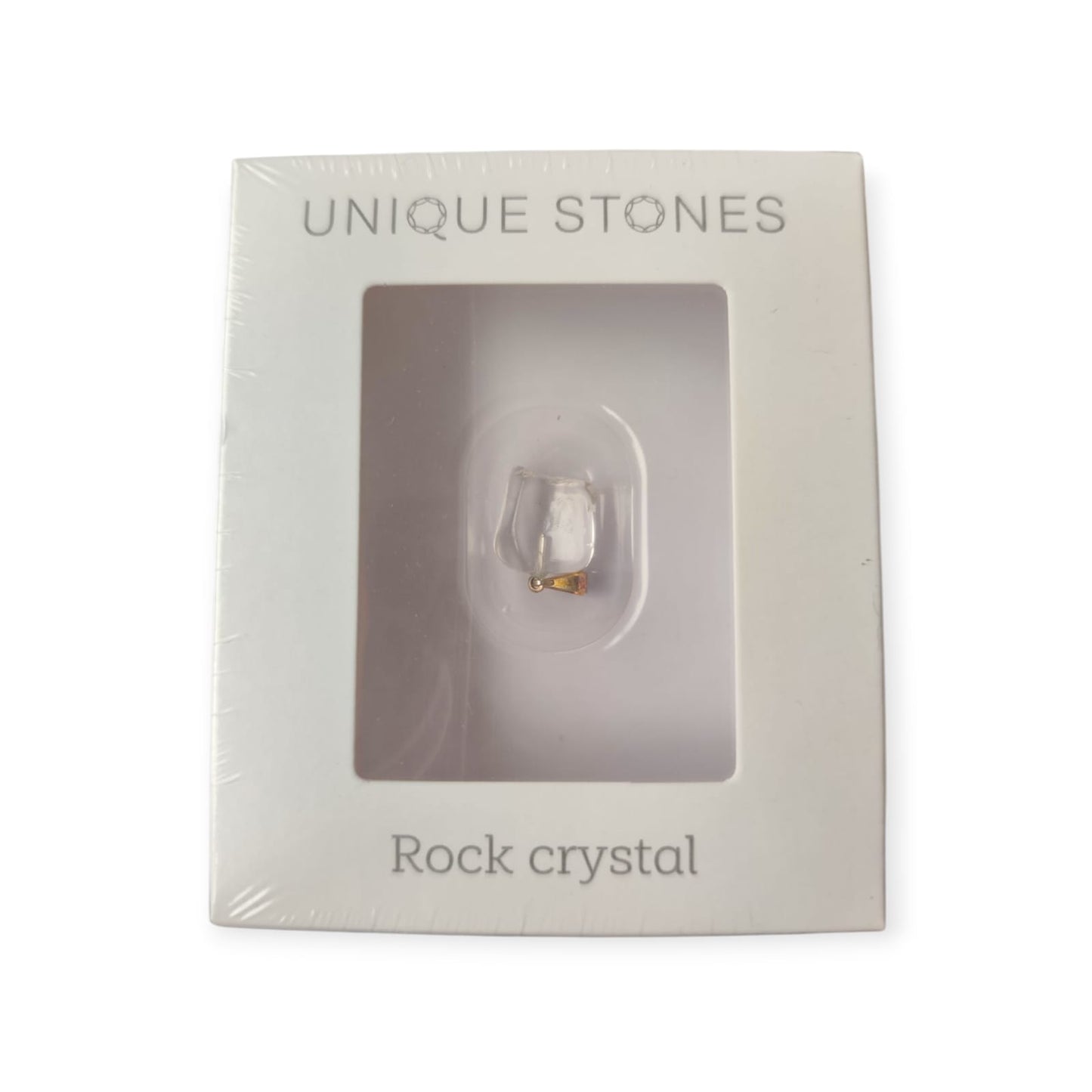 UNIQUE STONE Rock crystal with a certificate