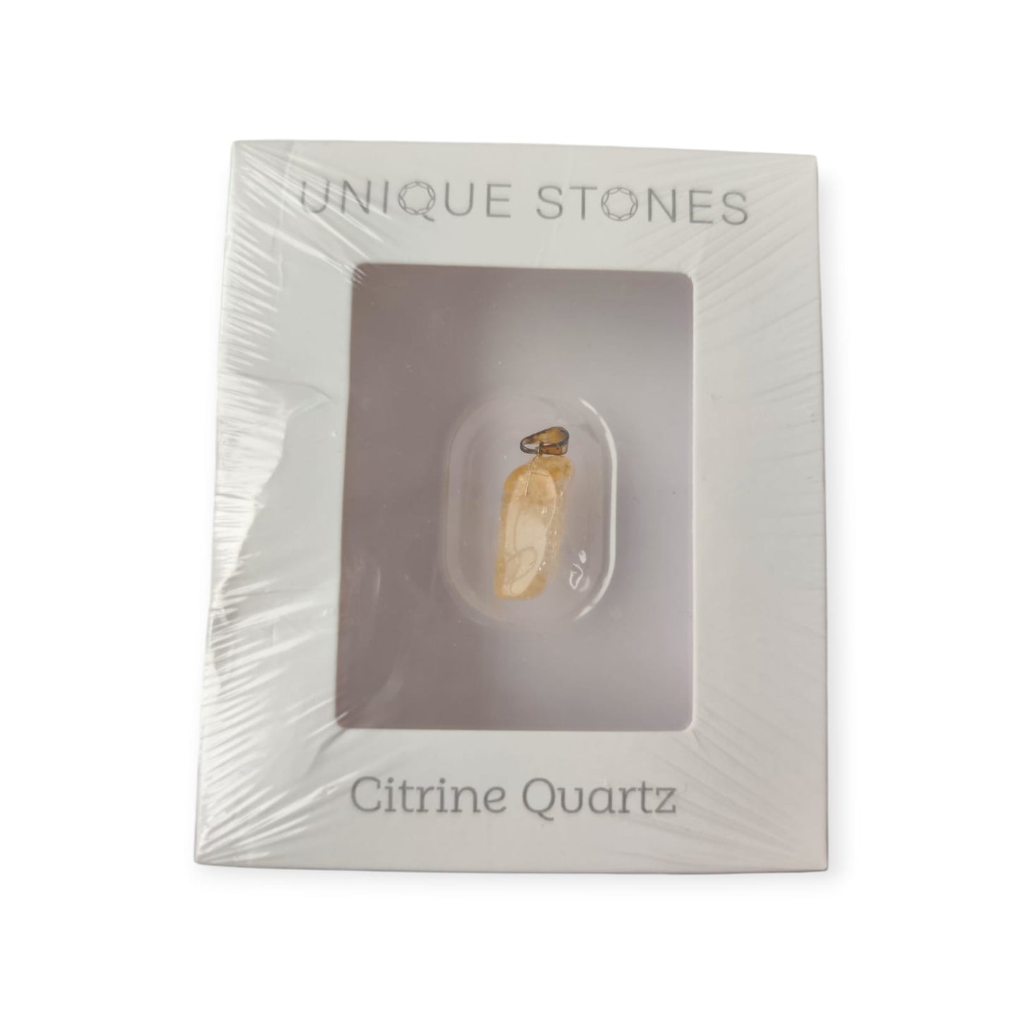 UNIQUE STONES Citrine quartz with a certificate