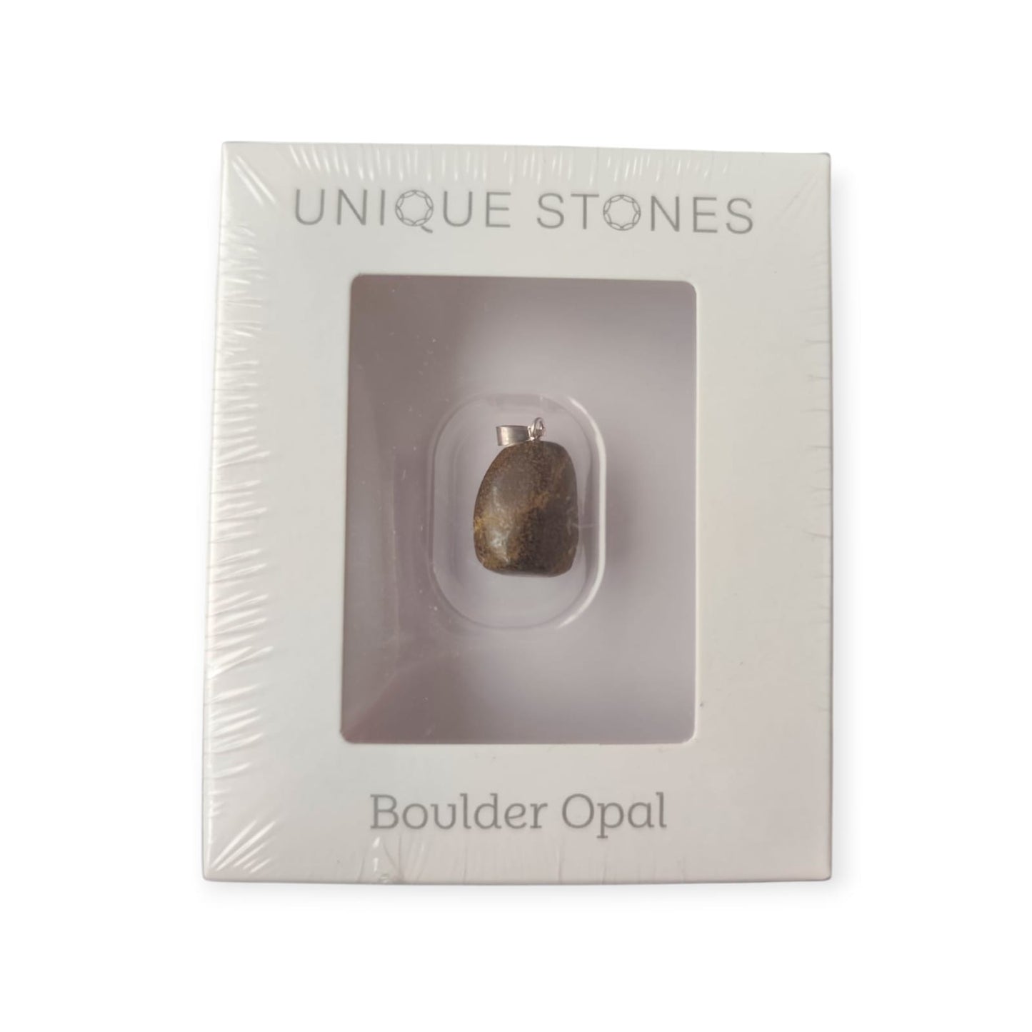 UNIQUE STONES Boulder opal with a certificate