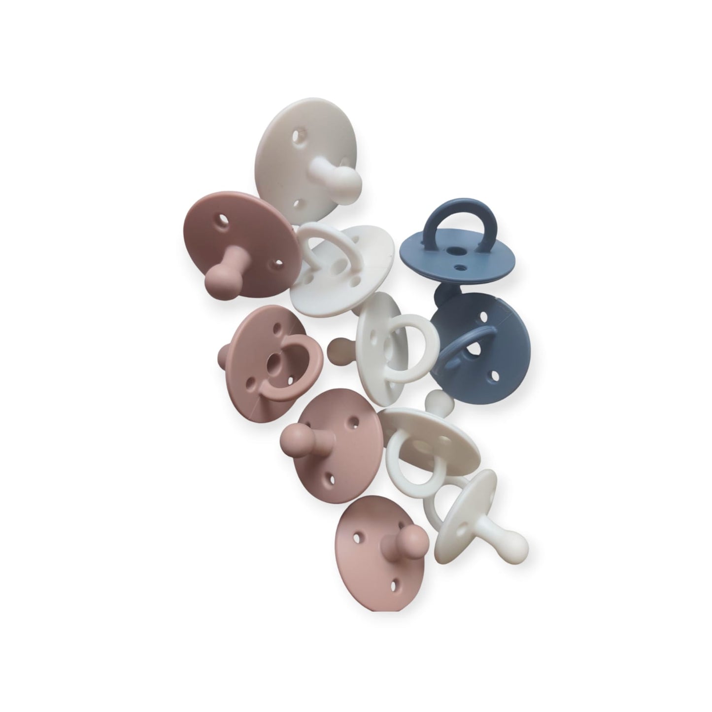 Pure Silicone Dummy - Size 1 (0-6 Months) BPA-free, Round Nipple
