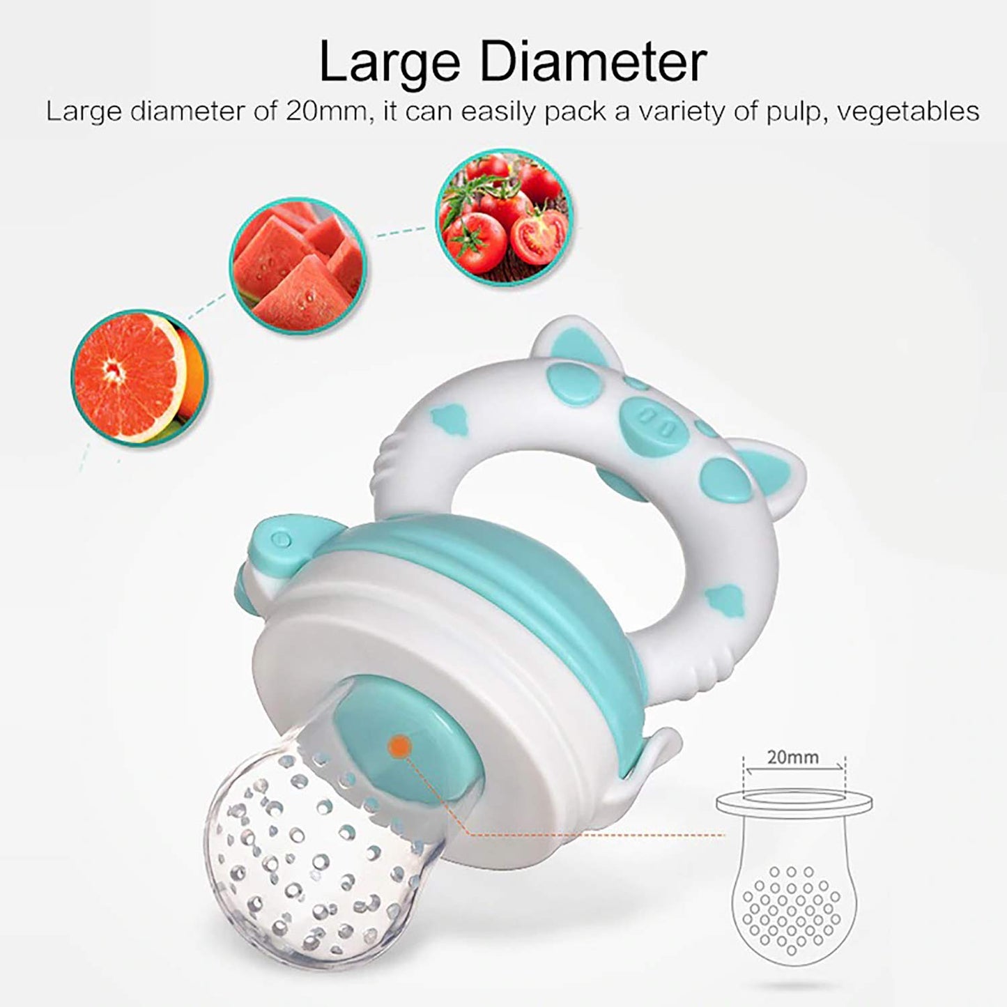 Baby fruit feeder