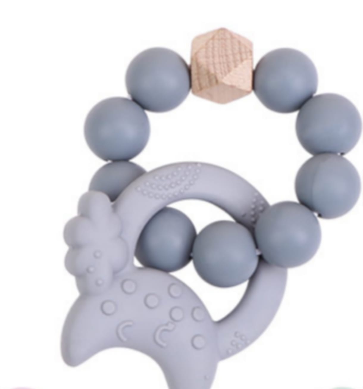 BPA-Free Soft Baby Chew Sensory Silicone Baby Teether