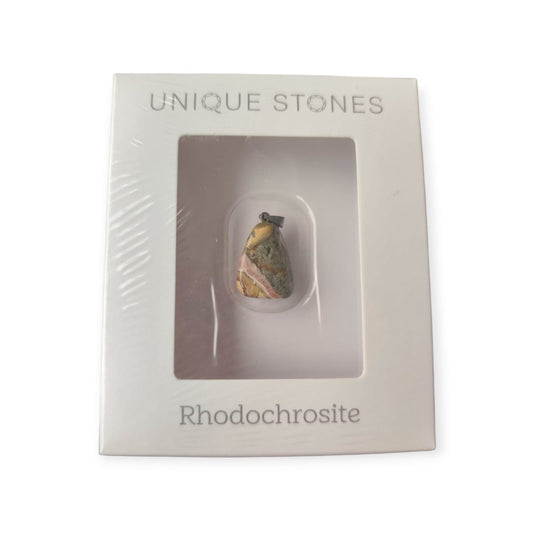 UNIQUE STONE Rhodochrosite with a certificate