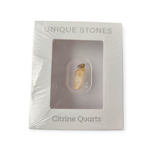 UNIQUE STONES Citrine quartz with a certificate