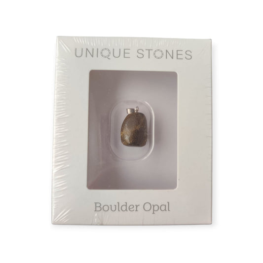UNIQUE STONES Boulder opal with a certificate