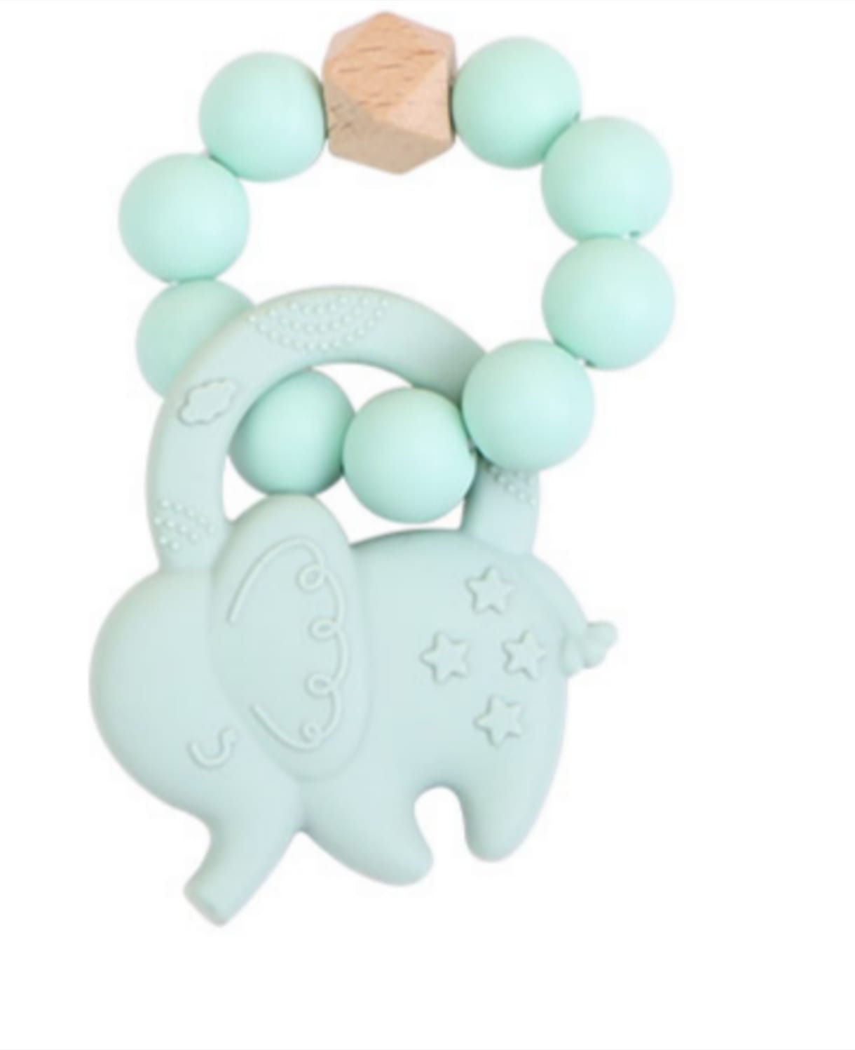 BPA-Free Soft  Baby Chew Sensory Silicone Baby Teether